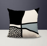 Teeny Abstract Square Indoor/Outdoor Throw Pillow