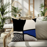Teeny Abstract Square Indoor/Outdoor Throw Pillow