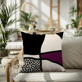 Teeny Abstract Square Indoor/Outdoor Throw Pillow