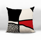 Teeny Abstract Square Indoor/Outdoor Throw Pillow