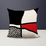 Teeny Abstract Square Indoor/Outdoor Throw Pillow