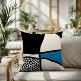 Teeny Abstract Square Indoor/Outdoor Throw Pillow