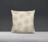 Teesa Floral Spun Polyester Square Indoor/Outdoor Throw Pillow