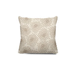 Teesa Floral Spun Polyester Square Indoor/Outdoor Throw Pillow