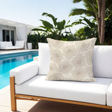 Teesa Floral Reversible Indoor/Outdoor Square Pillow