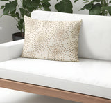 Teesa Floral Spun Polyester Square Indoor/Outdoor Throw Pillow