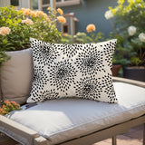Teesa Floral Spun Polyester Square Indoor/Outdoor Throw Pillow