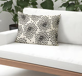Teesa Floral Spun Polyester Square Indoor/Outdoor Throw Pillow