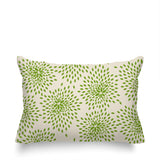 Teesa Floral Spun Polyester Lumbar Indoor/Outdoor Throw Pillow