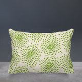 Teesa Floral Spun Polyester Lumbar Indoor/Outdoor Throw Pillow