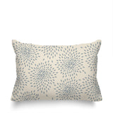 Teesa Floral Spun Polyester Lumbar Indoor/Outdoor Throw Pillow