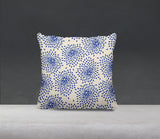 Teesa Floral Spun Polyester Square Indoor/Outdoor Throw Pillow