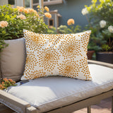 Teesa Floral Spun Polyester Square Indoor/Outdoor Throw Pillow