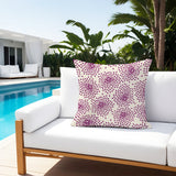 Teesa Floral Reversible Indoor/Outdoor Square Pillow