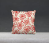 Teesa Floral Spun Polyester Square Indoor/Outdoor Throw Pillow