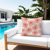 Teesa Floral Reversible Indoor/Outdoor Square Pillow