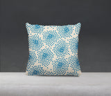 Teesa Floral Spun Polyester Square Indoor/Outdoor Throw Pillow