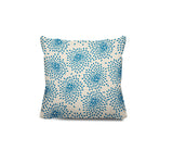 Teesa Floral Spun Polyester Square Indoor/Outdoor Throw Pillow