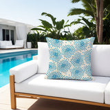 Teesa Floral Reversible Indoor/Outdoor Square Pillow