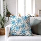 Teesa Floral Reversible Indoor/Outdoor Square Pillow