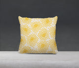 Teesa Floral Spun Polyester Square Indoor/Outdoor Throw Pillow
