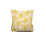 Teesa Floral Spun Polyester Square Indoor/Outdoor Throw Pillow