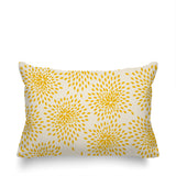 Teesa Floral Spun Polyester Lumbar Indoor/Outdoor Throw Pillow