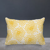 Teesa Floral Spun Polyester Lumbar Indoor/Outdoor Throw Pillow