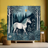 Telop Shower Curtain