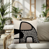 Teo Floral Reversible Indoor/Outdoor Square Pillow