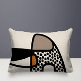 Teo Floral Reversible Indoor/Outdoor Rectangular Pillow