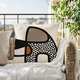 Teo Floral Reversible Indoor/Outdoor Square Pillow
