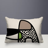 Teo Floral Reversible Indoor/Outdoor Rectangular Pillow