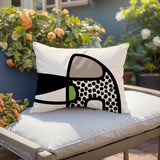 Teo Floral Reversible Indoor/Outdoor Rectangular Pillow