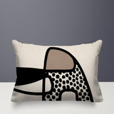 Teo Floral Reversible Indoor/Outdoor Rectangular Pillow