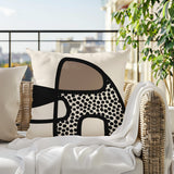 Teo Floral Reversible Indoor/Outdoor Square Pillow