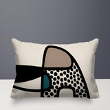 Teo Floral Reversible Indoor/Outdoor Rectangular Pillow