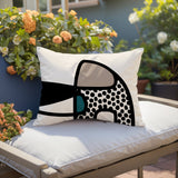 Teo Floral Reversible Indoor/Outdoor Rectangular Pillow