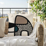 Teo Floral Reversible Indoor/Outdoor Square Pillow