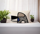 Teo Floral Reversible Indoor/Outdoor Rectangular Pillow