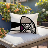 Teo Floral Reversible Indoor/Outdoor Rectangular Pillow
