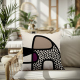 Teo Floral Reversible Indoor/Outdoor Square Pillow