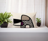 Teo Floral Reversible Indoor/Outdoor Rectangular Pillow