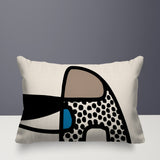 Teo Floral Reversible Indoor/Outdoor Rectangular Pillow