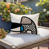 Teo Floral Reversible Indoor/Outdoor Rectangular Pillow