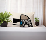 Teo Floral Reversible Indoor/Outdoor Rectangular Pillow