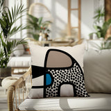 Teo Floral Reversible Indoor/Outdoor Square Pillow