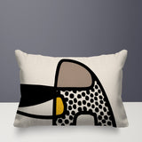 Teo Floral Reversible Indoor/Outdoor Rectangular Pillow