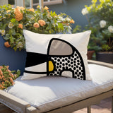 Teo Floral Reversible Indoor/Outdoor Rectangular Pillow