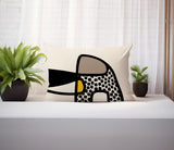 Teo Floral Reversible Indoor/Outdoor Rectangular Pillow